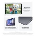 Samsung Galaxy Tab S10 Ultra AI Tablet Android, 12 GB de RAM, 512 GB de Memoria, Pantalla AMOLED, Revestimiento antirreflectante, Incluye S Pen, WiFi, Moonstone Gray, 36 Meses de garantía del - 6