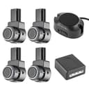 Qiilu Sensori Parcheggio Auto 65dB Retromarcia per Auto Parcheggio Posteriore Kit 4 Sensori con Suono di Allarme di Assistenza Al Parcheggio Intelligente Kit Allarme - 8