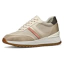 Geox D Desya A, Zapatillas Mujer, Lt Taupe Lt Gold, 38 EU - 6