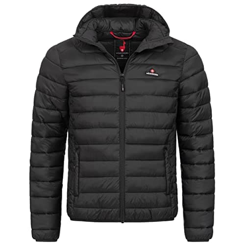 HÖHENHORN 21H12 Balmhorn Herren Jacke Midnight Black Hood Gr. M