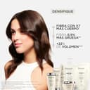 Kérastase Densifique Femme, Champú Densificante, Aumenta el Volumen, Corporiza y Revitaliza la Fibra, Enriquecido con Ácido hialurónico y Glucopéptidos, Cabello Fino y Debilitado, Bain Densité, 500 ml - 3