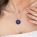 Venetiaurum - Collana per Donna Con Pendente Murrina In Vetro Originale Di Murano E Argento 925 - Gioiello Made In Italy Certificato - 3