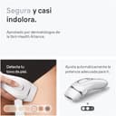 Braun Luz Pulsada Silk-expert Pro 3, Alternativa a Depiladora Laser, Eliminación Del Vello En Casa, Depiladora IPL Con Funda y 3 Cabezales Para Cara y Cuerpo, Blanca/Plateada, PL3230 - 6