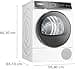 BOSCH Series 8 WQB235B40 Heat Pump Tumble Dryer, 8 kg Capacity, AutoDry, SmartDry, Home Connect, Anti Vibration Design, Sensitive Drying System, White, 60 cm - 6