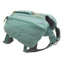 RUFFWEAR Front Range Day Pack, X Small Dog Harness with Pockets, Handle & Lead Attachment, Reflective Trim, Size XS, 43-56cm, River Rock Green - 1