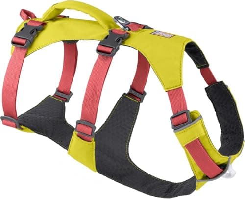 RUFFWEAR Arnés para Perro con asa, Flagline, Multiusos, Ligero, Ajustable, cómodo, para Caminar, 3 Puntos de fijación de Plomo, Correa Reforzada y Anillo en V de Metal Fuerte