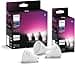 Philips Hue White and Color Ambiance, Faretto LED Smart GU10, Luce Bianca e Colorata, 400lm, Compatibile con Bluetooth, controllo vocale con Alexa, Apple Home e Google Assistant, pack da 5 - 1