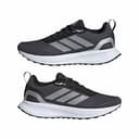 adidas Mujer RUNFALCON 5 TR Running Shoes, Core Black/Silver Metallic/Carbon, 38 EU - 6