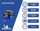 Michelin Compressore d'Aria Portatile MBL6, Compressore Aria Oil-Free da 6 Litri, Manometro Integrato, Pressione Massima 8 Bar, Potenza 1.5 CV - 2