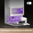 dreame X50 Ultra Complete Saugroboter mit Wischfunktion,20.000Pa Saugkraft,6 cm Hindernisfreiheit, mit Wischfunktion&Hebarem Wischmopp,KI-Hindernisvermeidung und 360° Navigation - 6