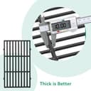 Spirit 300 Cast Iron Cooking Grate for Weber Spirit 300 Series E310, E320, E330, S310, S320, S330, SP320 Gas Grills (with Front Control Buttons), 44.5 cm 7638 7639 Grate for I & II 300 Replacement - 3