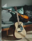 Yamaha F310 Chitarra Folk - Chitarra Acustica 4/4 in Legno (63,4 cm, scala da 25”) - 6 Corde in Acciaio, Naturale - 7