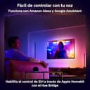 Philips Hue – Lámpara inteligente, Hue Signe, Lámpara de Pie LED Inteligente Gradient, Luz Blanca y Luces de Colores, Sistema de Iluminación con Tira Led Compatible con Alexa y Google Home,Color Negro - 6