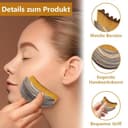 Funalix Cepillo Facial de Cepillado en Seco, Cepillo Facial de Contorno Linfático, Lymphatic Contour Face Brush, Diseño Ergonómico que se Adapta a la Piel para Rostro, Mentón y Mandíbula - 5