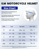 ILM Dual Sport Adventure Motocross Motorradhelm mit Pinlock kompatiblem Sonnenvisier ATV Dirt Bike Off Road Casco ECE Modell-WS902,Carbon, 2XL - 4