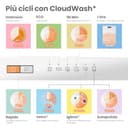 COMFEE' CDWPB1215P-W Lavastoviglie da Incasso con 12 coperti, 8 Programmi, di avviamento ritardato, Funzione di Mezzo Carico, Home Connect, cloud wash, Asciugatura Extra - Inox - 3