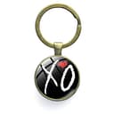 The Weeknd - Llavero con diseño de cabujón de cristal con foto de coche, para fanáticos, joyería y regalos, marrón, 25 - 1