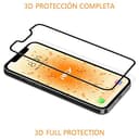 REY Pellicola salvaschermo 3D per Oppo REALME GT NEO6 SE 5G - REALME GT 6T 5G - REALME GT 6 5G, Nero, Vetro temperato, Copertura Completa, Pellicola Protettiva Protezione Schermo, 3D / 4D / 5D - 2