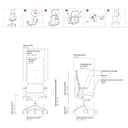 Steelcase Please, silla de oficina ergonómica con respaldo alto regulable en altura y brazos regulables Ónix; Fabricado en Europa - 9