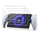 HidWee Protector Pantalla Compatible con Sony PS5 PlayStation Portal Cristal Templado, 3 Piezas HD Protector de Pantalla, Sin Burbujas, Anti-Arañazos, Antihuellas, 9H Dureza Vidrio Templado - 1