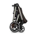 CYBEX Gold Kinderwagen Balios S Lux, Ergonomische Liegeposition, Einhand-Gurtsystem, Ab Geburt bis 22 kg (ca. 4 Jahre), Chocolate Brown - 4
