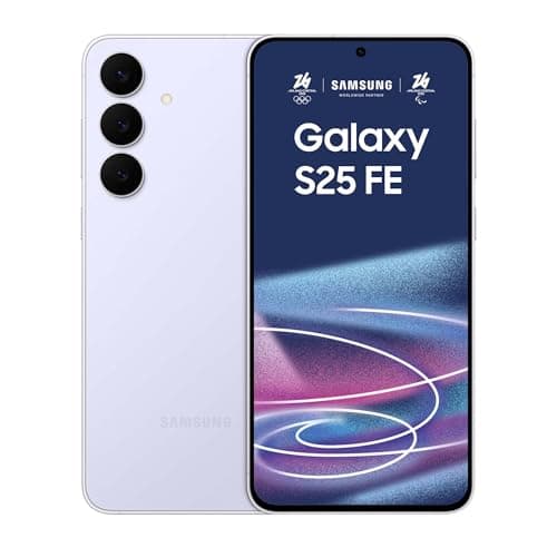 Samsung Galaxy S25 FE Smartphone AI, 3 anni di Garanzia del produttore, Display Dynamic AMOLED 2X 6.7'', Fotocamera 50MP, IP68, 8GB RAM, 128GB, Batteria a lunga durata, Icyblue [Versione Italiana]