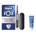 Oral-B Spazzolino Elettrico Ricaricabile iO 3 Nero, 1 Spazzolino Elettrico, 1 Testina Di Ricambio, Custodia Da Viaggio + Dentifricio Oral-B Pro Expert, Pulizia Denti Efficace - 1