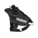 Julius-K9, IDC Powerharness, Dog Harness with Front Control Y-Belt, Black, Size: M/0 - 3