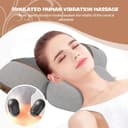 3 in 1 Neck Massager Almohada, Masajeador Espalda y Cervical Almohada con Vibración y Tracción, para Hogar y Oficina Aliviar el Dolor De Tejidos Profundos (Gris) - 9