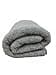 Wool & Home Merino Wool Blanket 140 x 200 cm - Cuddly Blanket Made of 100% Merino Wool, Plain Grey - Weight 500 g/m² - Breathable and Durable - 4