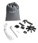 CASARIA® Pavillon Lorca 3x3m Metall Wasserabweisend UV-Schutz 50+ mit Seitenteile Stabil Gartenpavillon Modern Anthrazit - 5