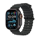 Apple Watch Ultra 2 GPS + Cellular 49mm Smartwatch, Sports Watch with Black with Rugged Titanium Case with Black Ocean Band. Fitness Tracker, Precision GPS, Extra-Long Battery Life - 1