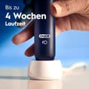 Oral-B iO Series 2 Elektrische Zahnbürste — Electric Toothbrush, Inkl. 1 Aufsteckbürste, Reise-Etui — 3 Putzmodi für Zahnpflege, GUT GETESTET (2,2) von STIFTUNG WARENTEST, Designed by Braun, Schwarz - 11