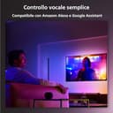 Philips Hue White and Color Ambiance Gradient Signe, Lampada da Tavolo LED con Luci Smart, Lampada da Tavolo Design con Bluetooh, Nera - 7