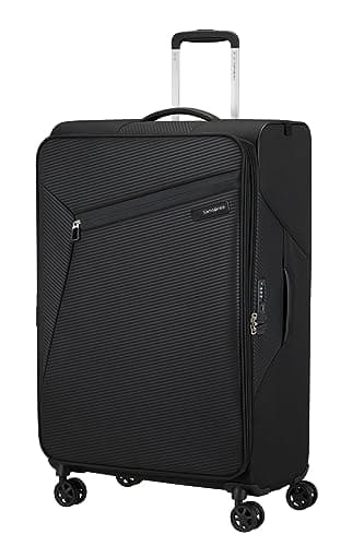 Samsonite Litebeam - Spinner L, Expandable Suitcase, 77 cm, 103/111 L, Black (Black)