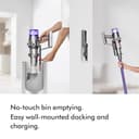 Dyson V11 Advanced cordless stick vacuum cleaner, 200 AW, 60min, Hair de-tangling (Nickel/Purple) - 8