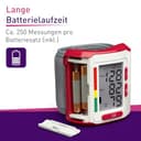 scala SC 6400 rot Handgelenk Blutdruckmessgerät – Präziser Blutdruckmesser mit WHO-Indikator & 85 Speicherplätzen – Fuzzy Logic Technologie – Inkl. Box & Batterien – Manschette 13,5-19,5 cm - 9