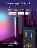 Govee LED Light Bars, Smart WiFi RGBIC TV Backlight, Gaming Lights with Scene and Music Modes, Play Light Bar for PC, TV, Room Decoration, Work with Alexa & Google Assistant - 5