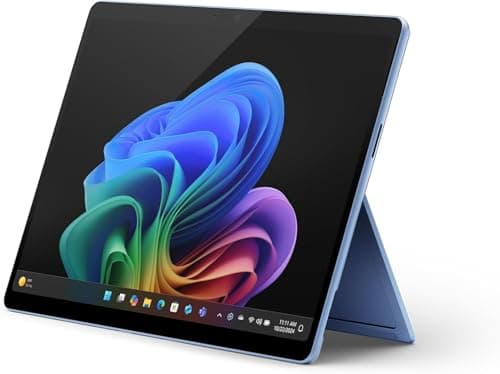 Microsoft Surface Pro (non include il caricabatterie) | Copilot+ PC | Touch screen OLED 13"| Snapdragon® X Elite | 16GB RAM | 512GB SSD | Ultimo modello, 11a edizione | Zaffiro