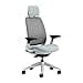Sedia da ufficio ergonomica Steelcase Series 2 con supporto lombare LiveBack, braccioli 4D, poggiatesta regolabile Storm Cloud; Prodotto in Europa - 1