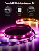 Govee LED TV Backlight, 2,4M RGBIC Smart Strip para Televisores de 40-50 Pulgadas, Tira LED con Control Bluetooth y Wi-Fi, Funciona con Alexa y Google Assistant, Sincronización de Música - 3
