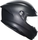 AGV K6 S Integralhelm - ECE 22.06 Motorradhelm für Brillenträger, Carbon Aramid Schale, Pinlock Max Vision Visier, Sport Touring, Schwarz matt, L - 6