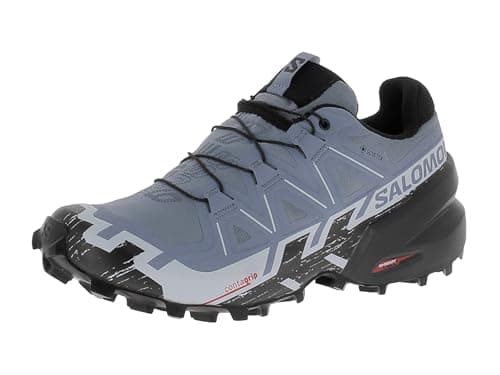 Salomon Speedcross 6 GTX, Scarpe da Corsa Donna, Flint Stone Black Heather L47302300, 40 EU
