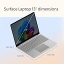 Microsoft Surface Laptop | Copilot+ PC | 13” LCD Touchscreen | Snapdragon® X Plus | 16GB Memory | 512GB SSD | Latest Model, 1st Edition | Platinum - 11