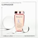 Kérastase Gloss Absolu Bain Hydra-Glaze, Champú Hydra-iluminador para Cabello Largo con Tendencia al Encrespamiento, con Ácido Glicólico, Ácido Hialurónico y Aceite de Rosa Silvestre, 250ml - 2