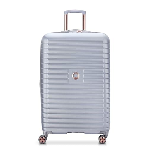 DELSEY PARIS Cruise 3.0 Hardside Valigia Espandibile con Ruote Spinner, platino, Carry on 21 Inch, Cruise 3.0 Hardside Valigia Espandibile Con Ruote Spinner