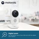 Motorola Nursery VM483 - Video Baby Monitors - Video Baby Monitor - 2.8 Inch Parental Unit - Infrared - Digital Zoom - Talk-Back Function, White (VM 483) - 4