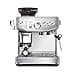Sage - The Barista Express Impress - Macchina Caffè in Grani con Macinacaffè Integrato, Dosaggio e Pressatura Automatica (10 kg), Lancia Vapore Manuale per Latte Art - Acciaio Inox Spazzolato - 1