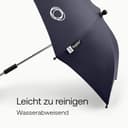 Bugaboo Sonnenschirm+, kompatibel mit allen Bugaboo Modellen, mit UPF 50+ Schutz gegen UV-Strahlen, große Schattenfläche, Verbindung mit einem Klick & leicht verstellbarer Mechanismus, Deep Indigo - 6