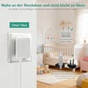 5V Babywippe Netzteil kompatibel mit Joie Serina Swivel Babyschaukel Ersatzadapter für Elektrische Baby-Schaukelstühle Ladegerät Ladekable 2 Meter lang - 4